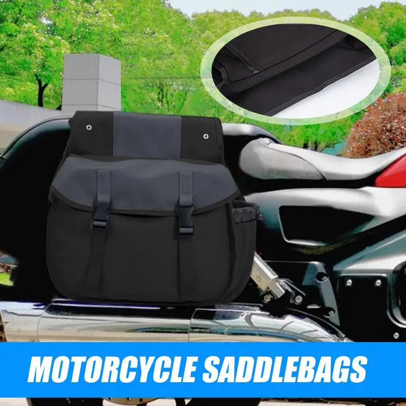 For Suitable For Motorcycles Motorcycle Side Bags Water-Resistant Motorcycle Bag Waterproof Hard Saddle Bags Water-Resistant