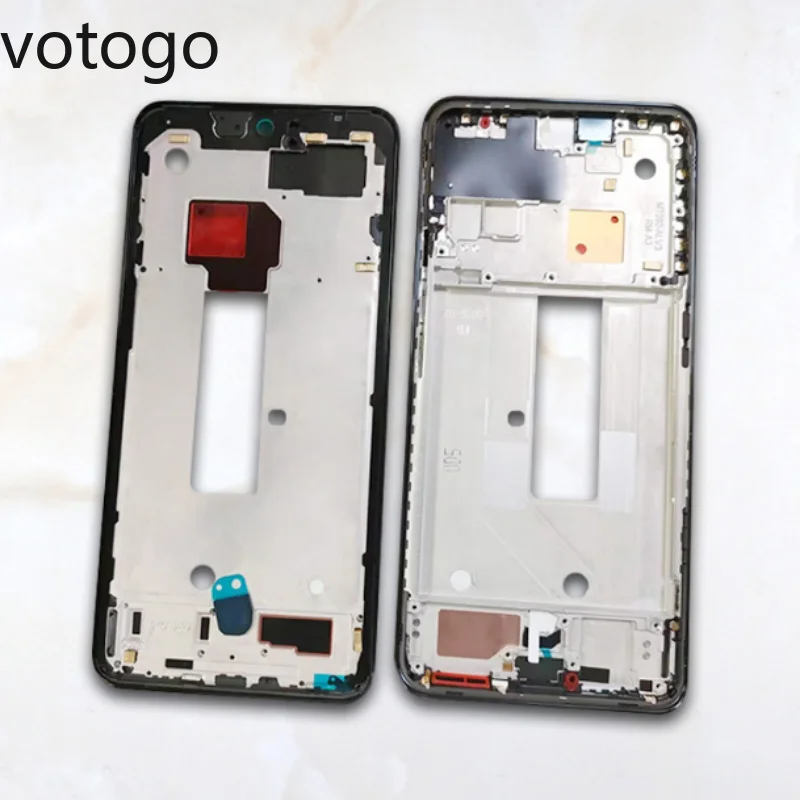 Original Middle Bezel Frame For Vivo X60 Pro / X60 Pro+ Plus Mid Plate LCD Screen Holder Display Faceplate Chassis Replacement