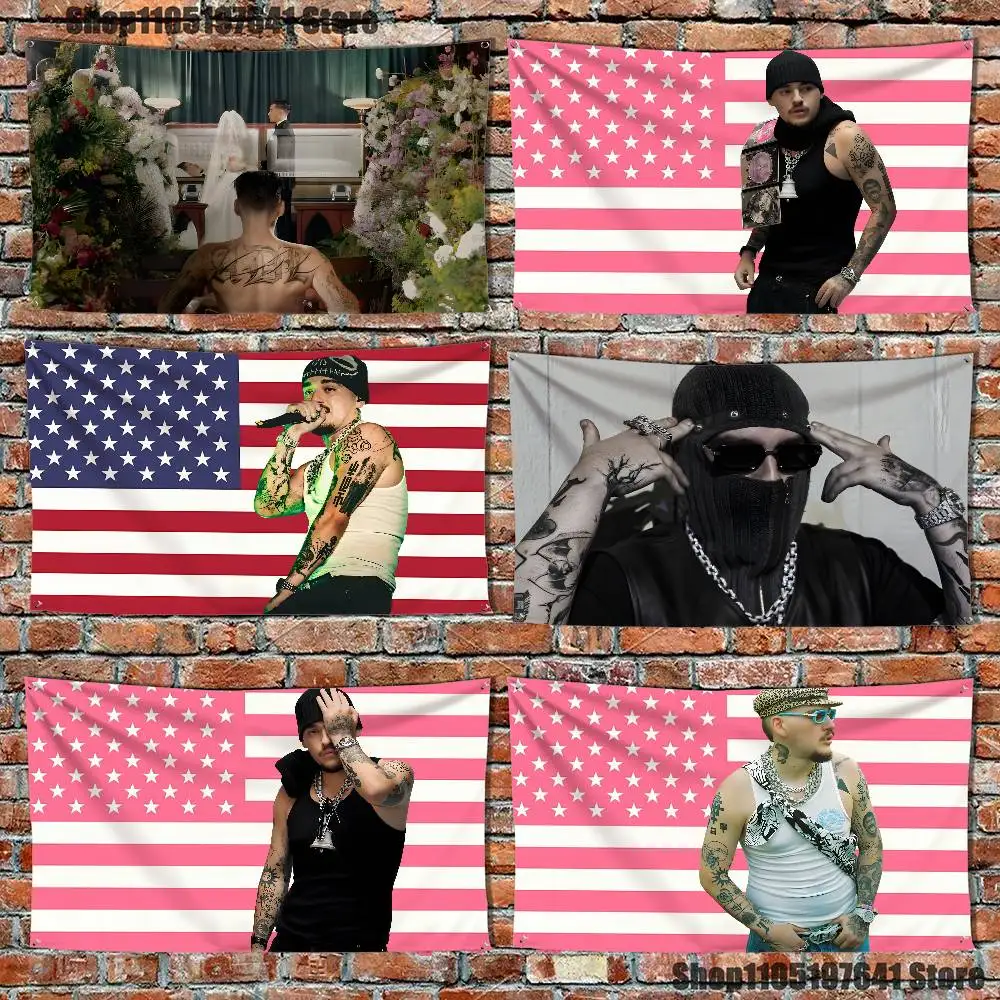 Rapper Y-Yeat AdL High-Quality Flag Tapestry Banner Bedroom Living Room Bar Party Wall Decor Outdoor Use