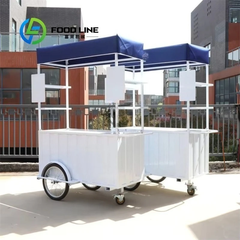 

Customized New Design Coffee Tricycle Bike Mobile Commercial Vending Cart Business Solution for Coffee Lovers Cafe Street Use