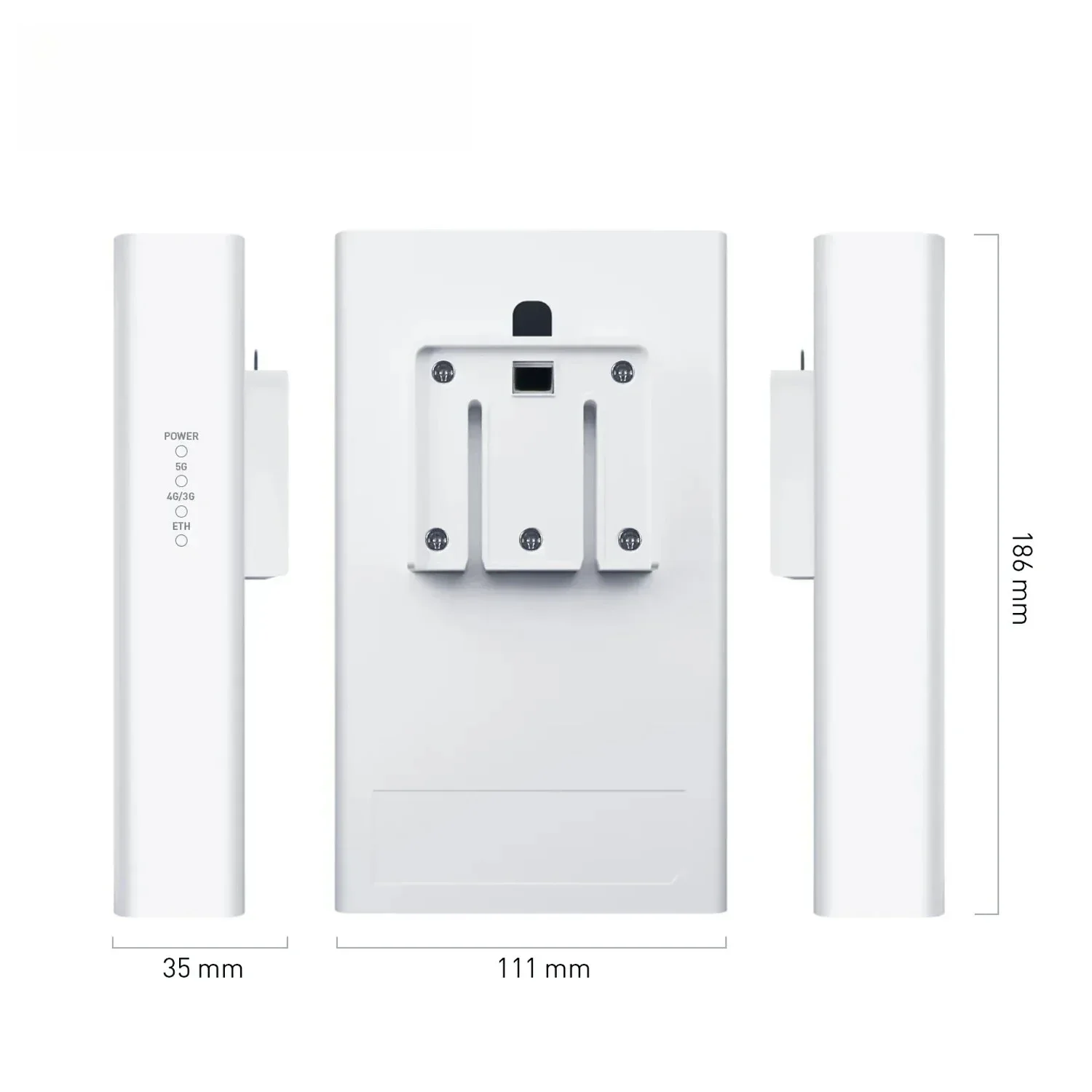 أفضل بيع SUNCOMM X72 اللاسلكية في الهواء الطلق CPE 5G NR SA NSA بطاقة نانو 2.5Gbps إيثرنت POE نقطة وصول المنزل ذات النطاق العريض