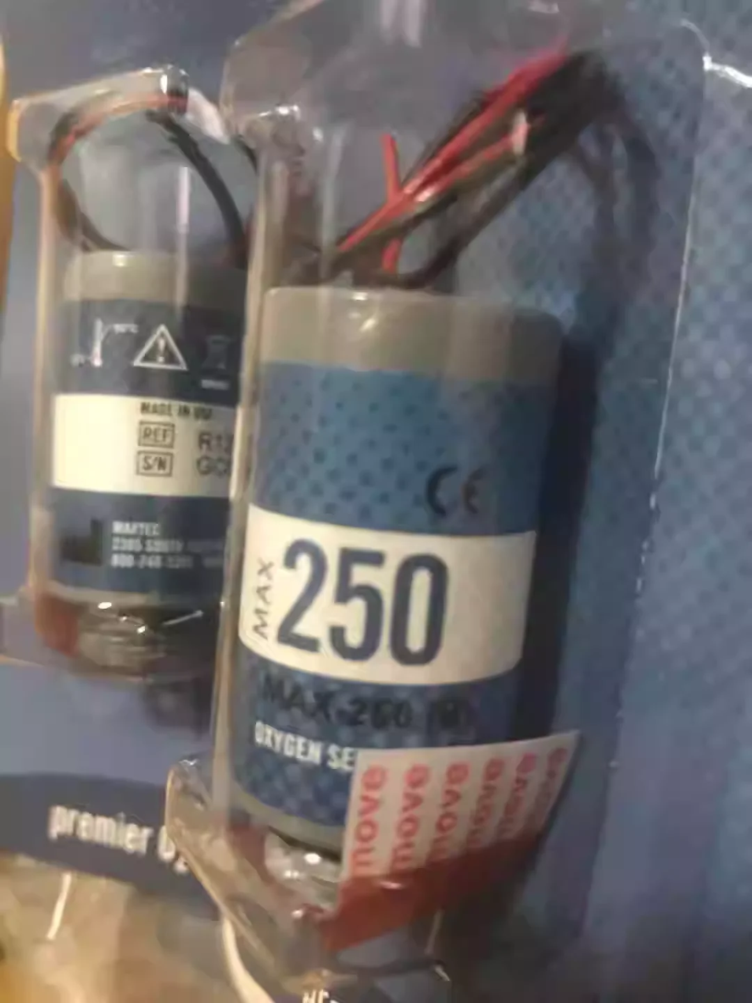 مستشعر الأوكسجين Maxtec MAX-250B MAX250B MAX-250(B) متوافق مع KE-25F3