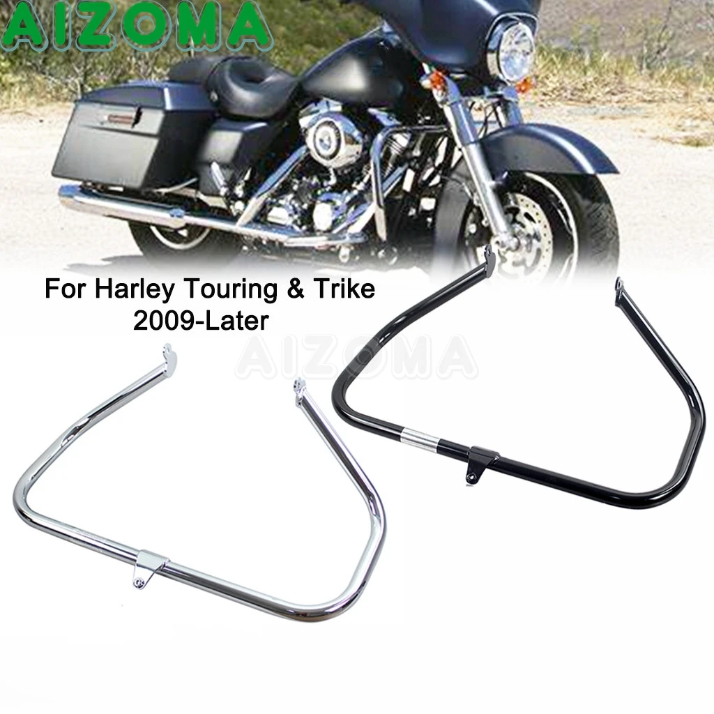 

Highway Guard Bumper Motorcycle Engine Crash Bar For Harley Touring Trike Road King Ultra Classic Electra Street Glide 2009-up