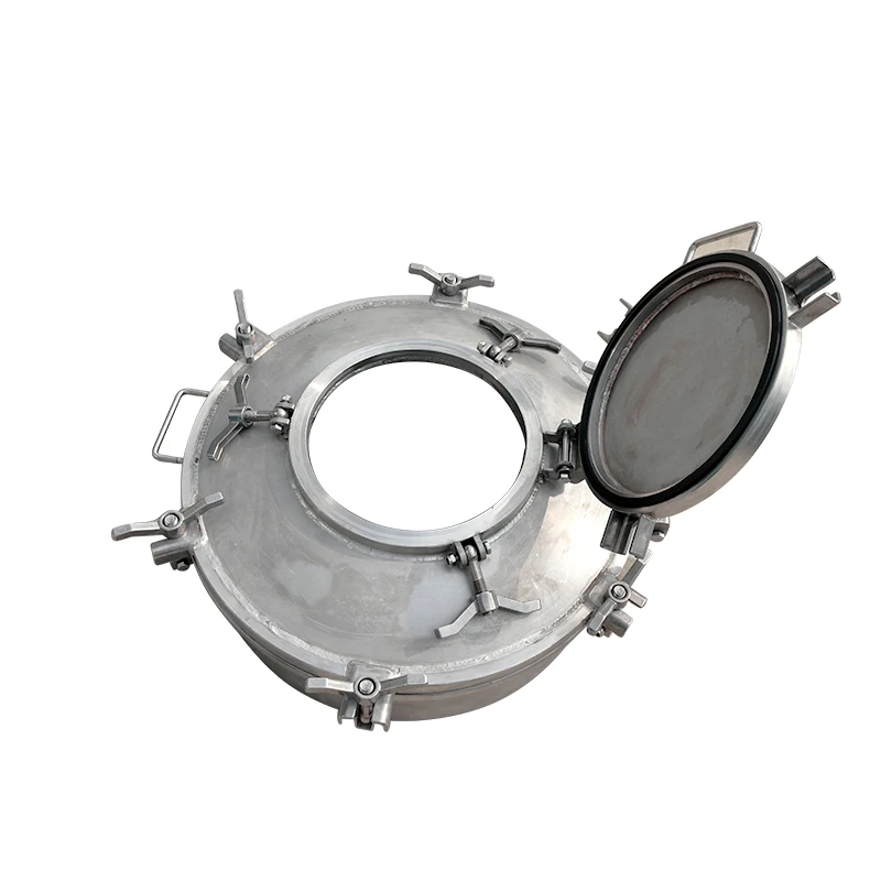 16in 20in Fuel Tanker Trailer Chemical Liquid Transport Truck Stainless Steel Manhole Cover