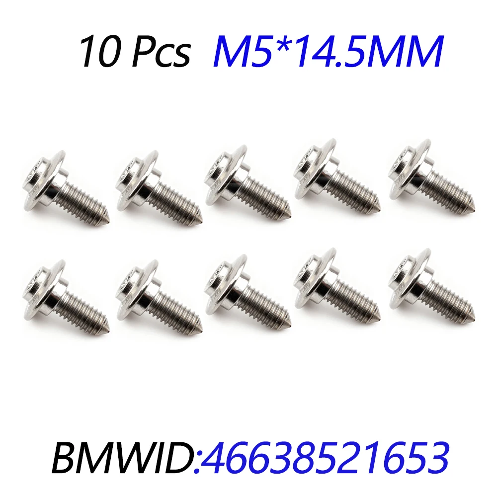 Verkleidungs-Edelstahlschrauben für BMW R1200GS R1250GS R1300GS F900GS Adventure R1200RT S1000XR S1000RR/R F900R F900XR F850GS