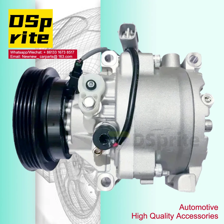 SC08C 88310-16601 447200-9733 447200-9910 442100-0080 447200-9734 88320-10550 Auto AC Compressor For Toyota Corsa Paseo Tercel