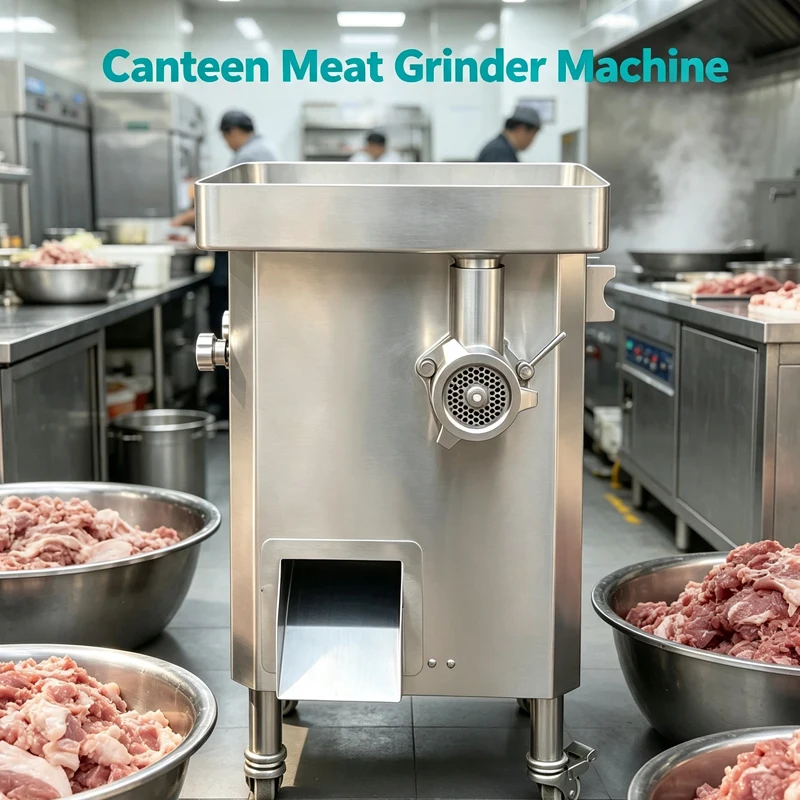 Commercial Meat Mincer Machine 6/8mm Mince Meat Stainless Steel Electric Meat Grinder & Slicer For Restaurant