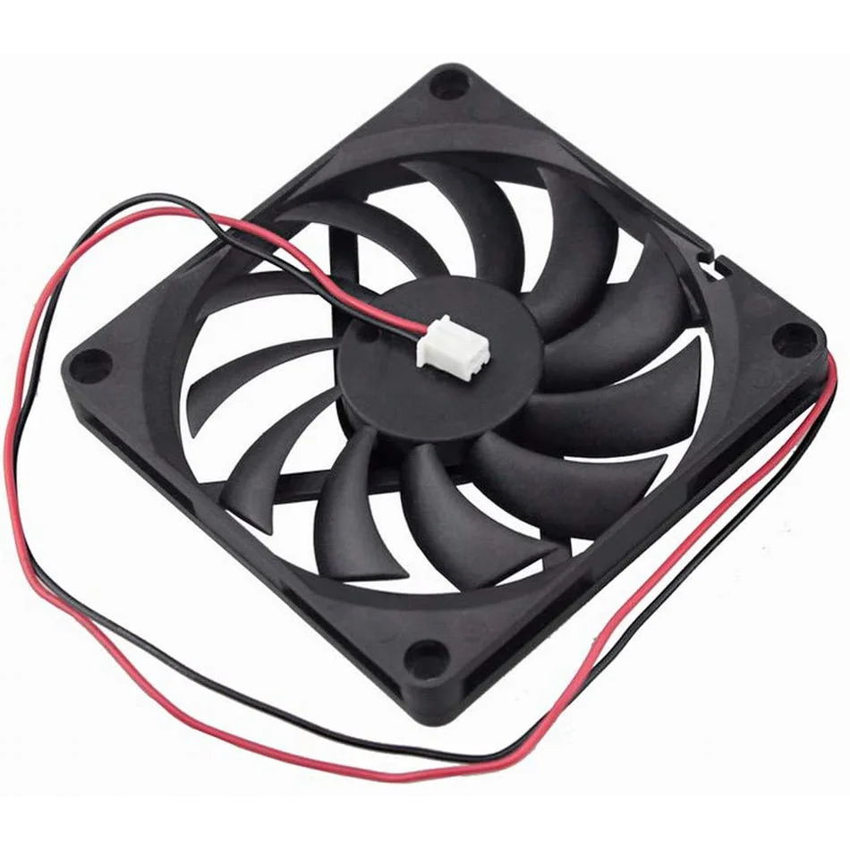 8010 Brushless Coolling Fan 5V 12V 24V 2 Pin 80mmx80mmx10mm DC Cooling Fan For Computer CUP Heatsink Cooler