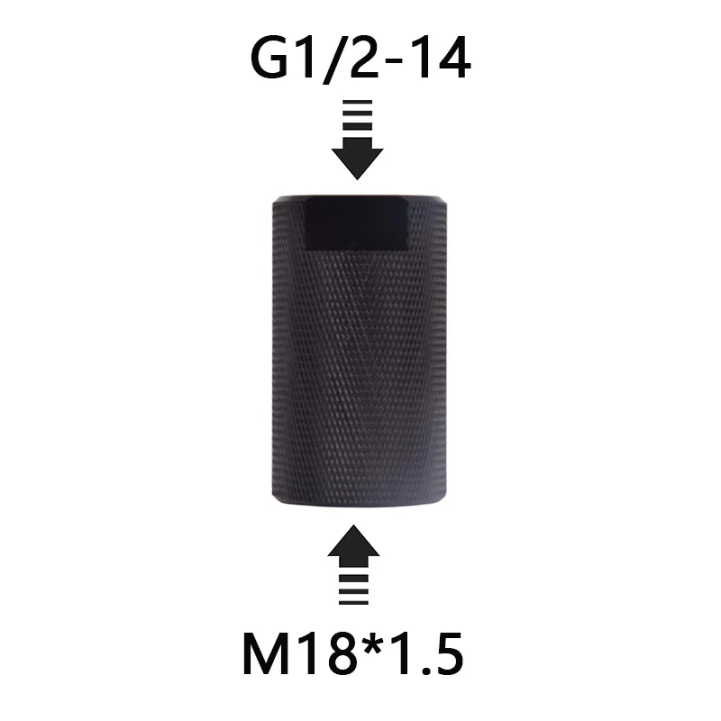 Złącze adaptera HPA M18 * 1.5 do G1/2-14 Reguladora Adapter Sodastream Co2 Paintball cruesories Airsoft zbiornik powietrza do nurkowania