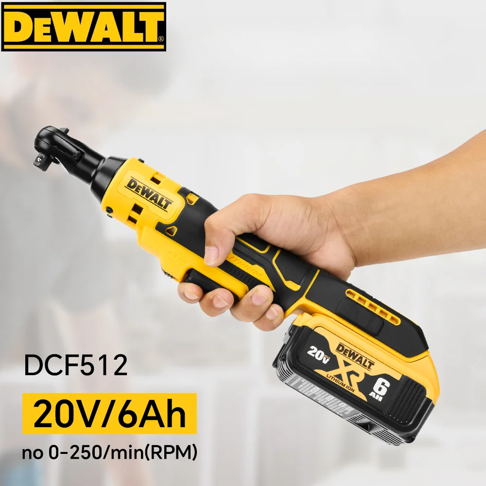 DEWALT DCF512 Ratchet Wrench Atomic Compact Brushless 1/2 in. Engineered Variable Speed Control Cordless Ratchet Wrench