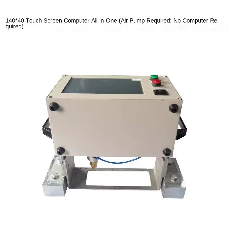 Industrial Handheld Dot Peen Engraving Device Portable Electric Marker Metal Plate Vehicle VIN Code Chassis Serial Number Tag