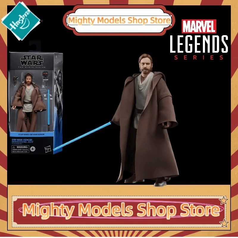 在庫ありハスブロスターウォーズブラックシリーズオビ＝ワン・ケノービ（放浪のジェダイ）15センチアクションフィギュアコレクションオリジナルおもちゃモデルギフト