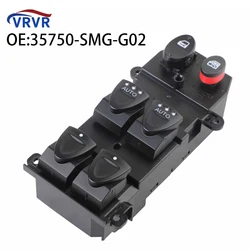 35750SMGG02 35750-SMG-G02 Front Left Side Electric Master Power Window Switch Button For Honda Civic 2005-2012