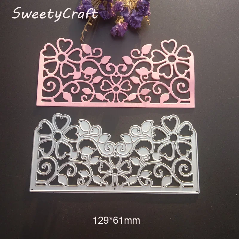 Hollow Flower Frame new cutting dies 2025 scrapbooking metal die cutter supplies troqueles de corte stamping craft templates