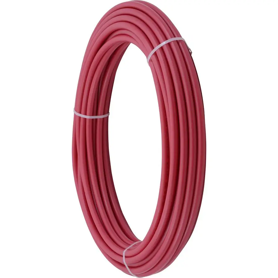 

3 8 Inch x 100 Feet Red PEXB, Made in the USA, Flexible Water Pipe Tubing for Plumbing, U855R100