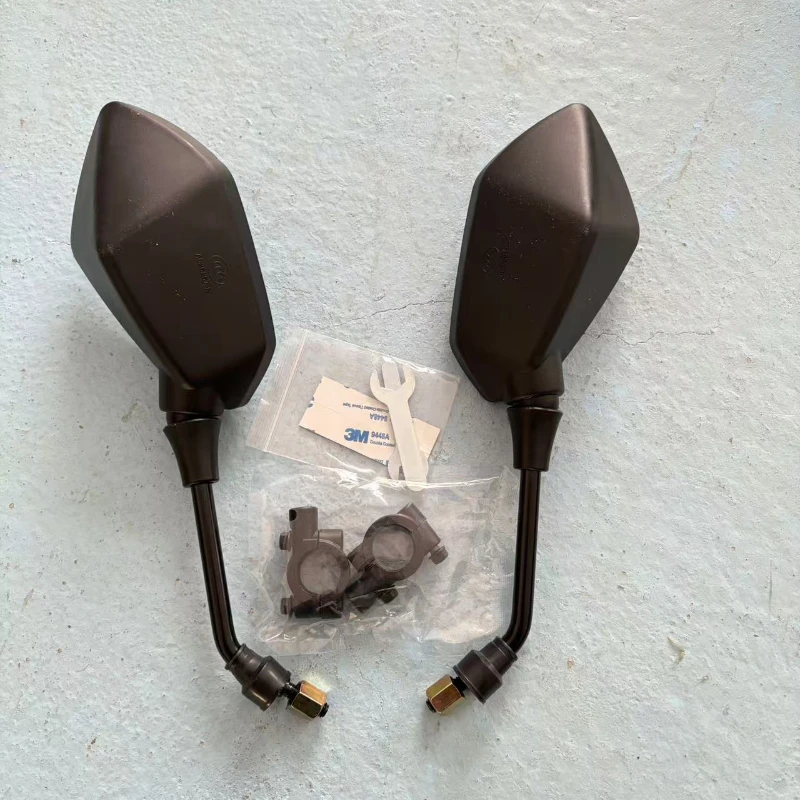 

2pcs Universal Rearview Mirrors 8mm Motorcycle Scooter Electric Bike Rearview Mirror with Mirror Holder and Installation Tools