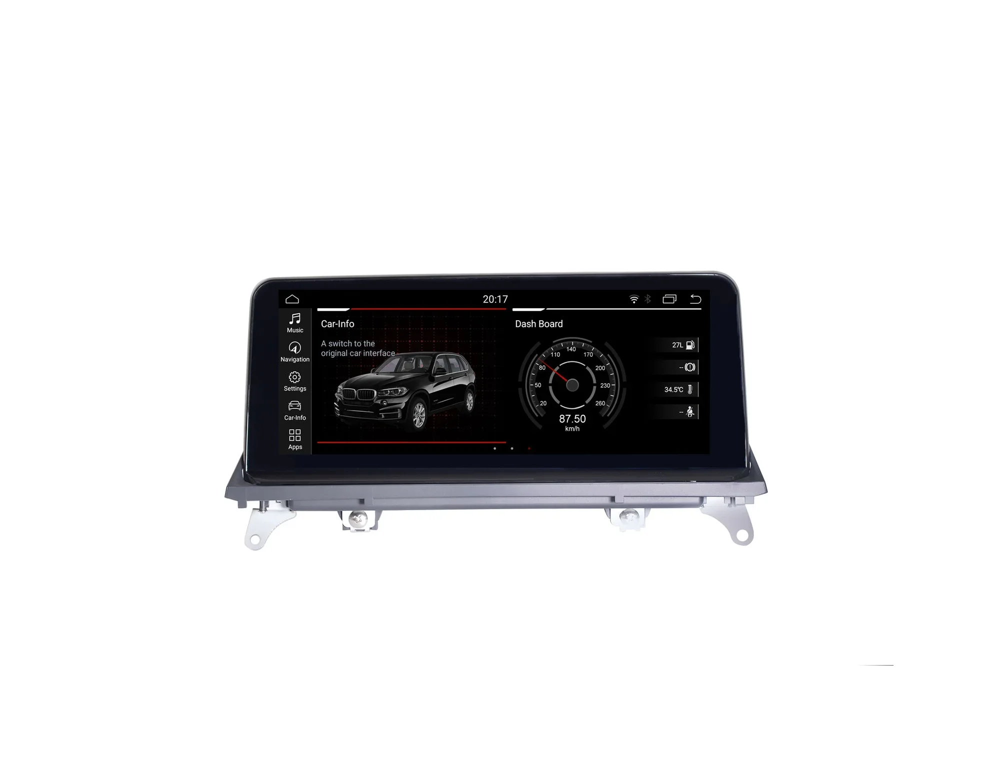 10.25 "4g 64g أندرويد 13 Carplay شاشة تعمل باللمس سيارة الوسائط المتعددة الملاحة راديو ل X5 E70 X6 E71 أندرويد 2008-2013