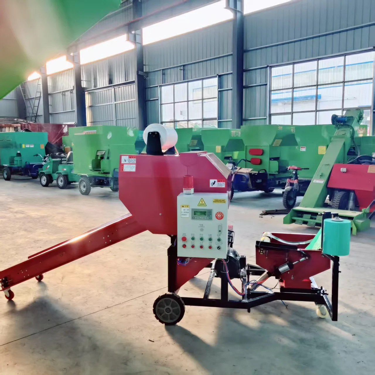 2026 SELL Hot Sale Agricultural Machinery Automatic Mini Forage Alfalfa Hay Grass Round Bundler Baler