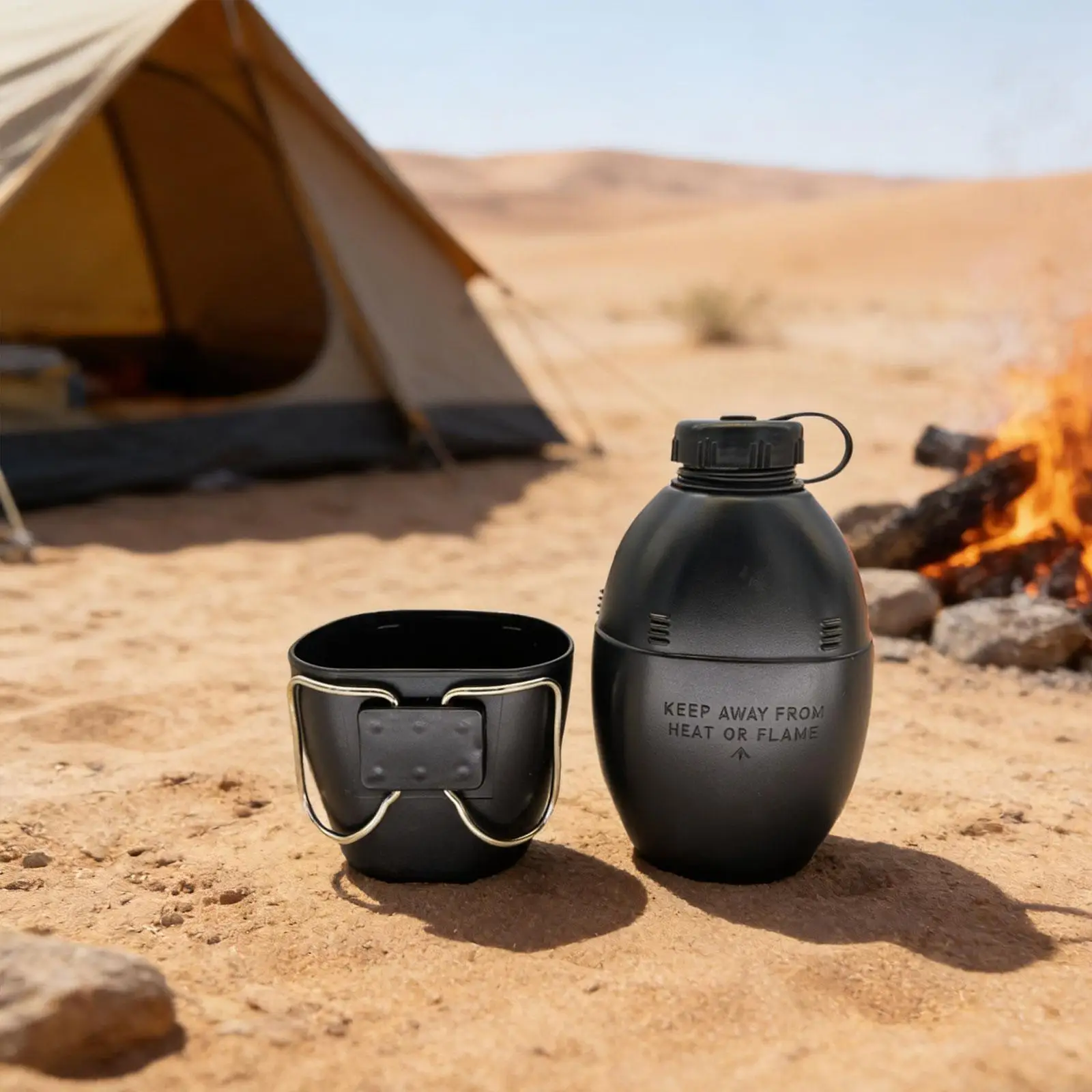 Canteen Water Bottle Large Capacity for Running Outdoor Climbing