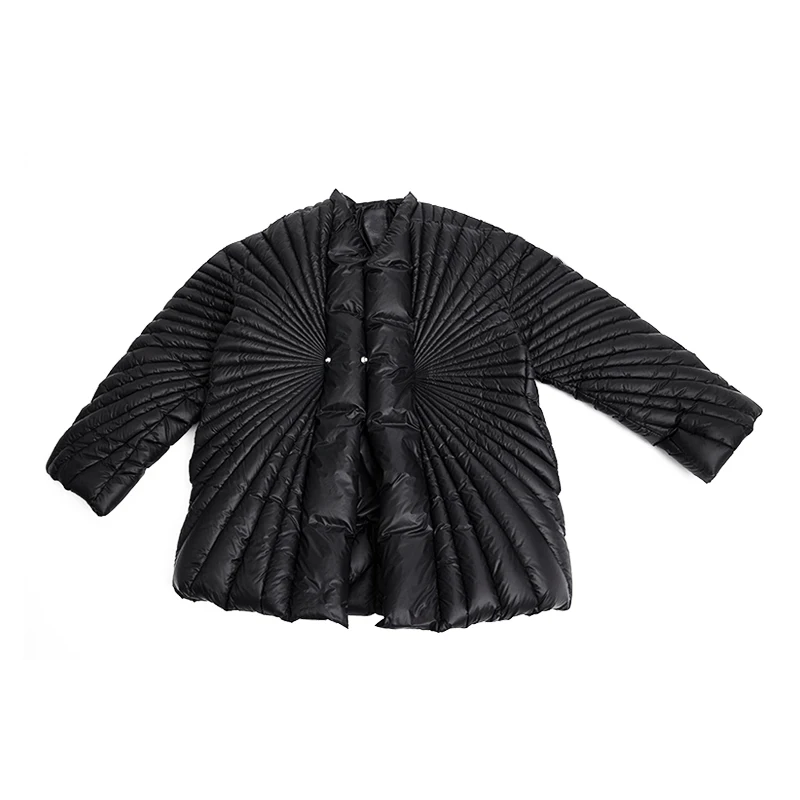 HKSH-Veste de Niche en Duvet pour Homme et Femme, Rembourrée en Coton, Ray Chic, Punk, Combiné Personnalisé, Pas de Remboursement, Nouvelle Collection Hiver, HK2420