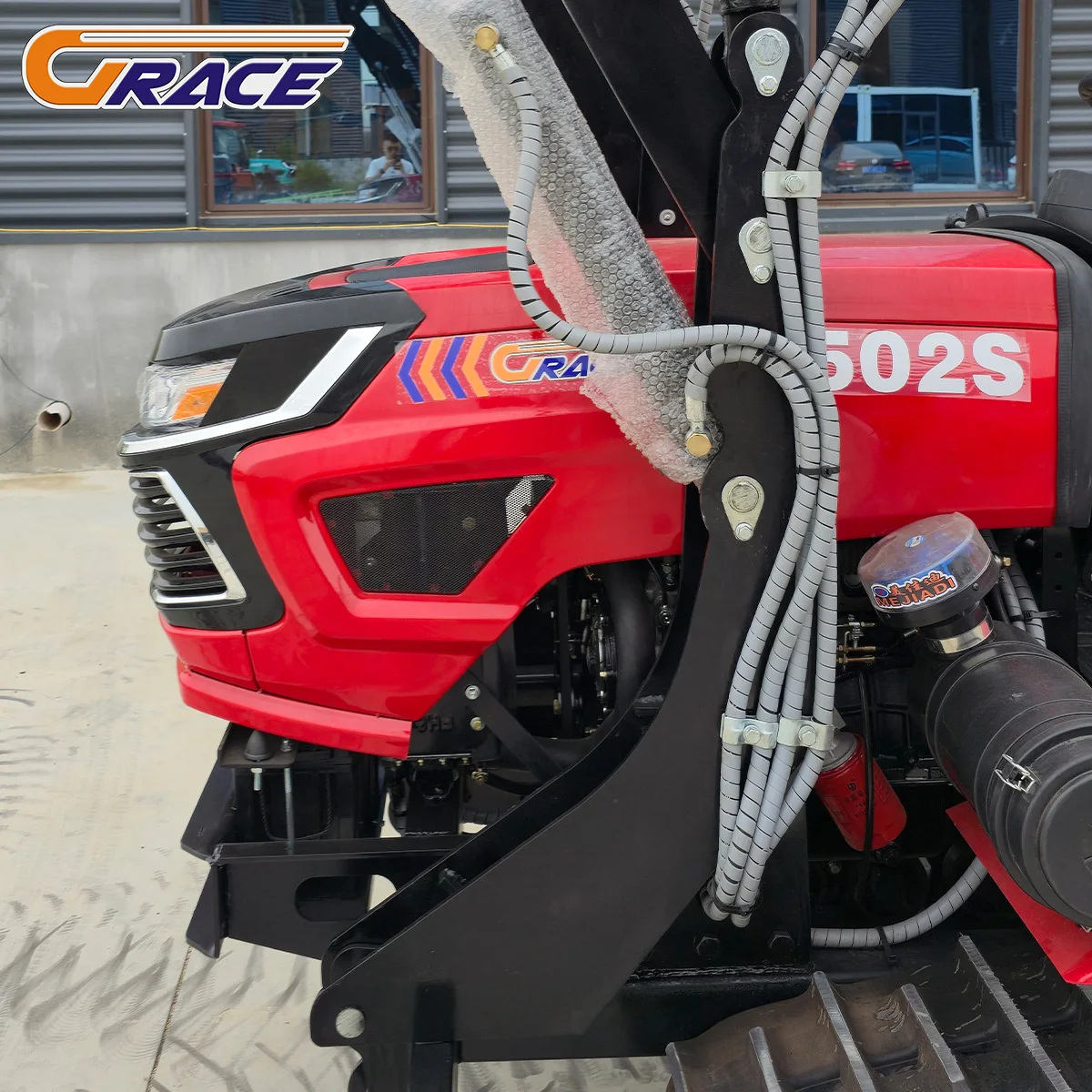 تخصيص 2025 العلامة التجارية الجديدة 120hp الديزل الزاحف جرار المعدات الزراعية الثقيلة ISO CE مصنع معتمد بالجملة