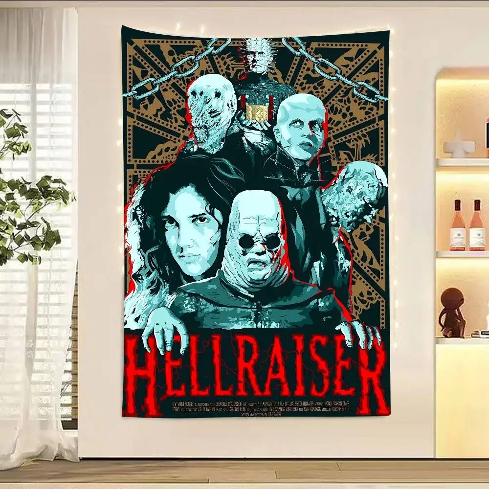 خلفية كلاسيكية لموضوع فيلم H-hellraiser للأطفال لعيد الميلاد السعيد وحفلات رأس السنة الجديدة وديكور لافتة هدية