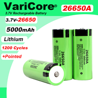New 26650A 5100mAh high Capacity Li-ion 3.7v Rechargeable Battery 20A Discharge 3.6V Power batteries
