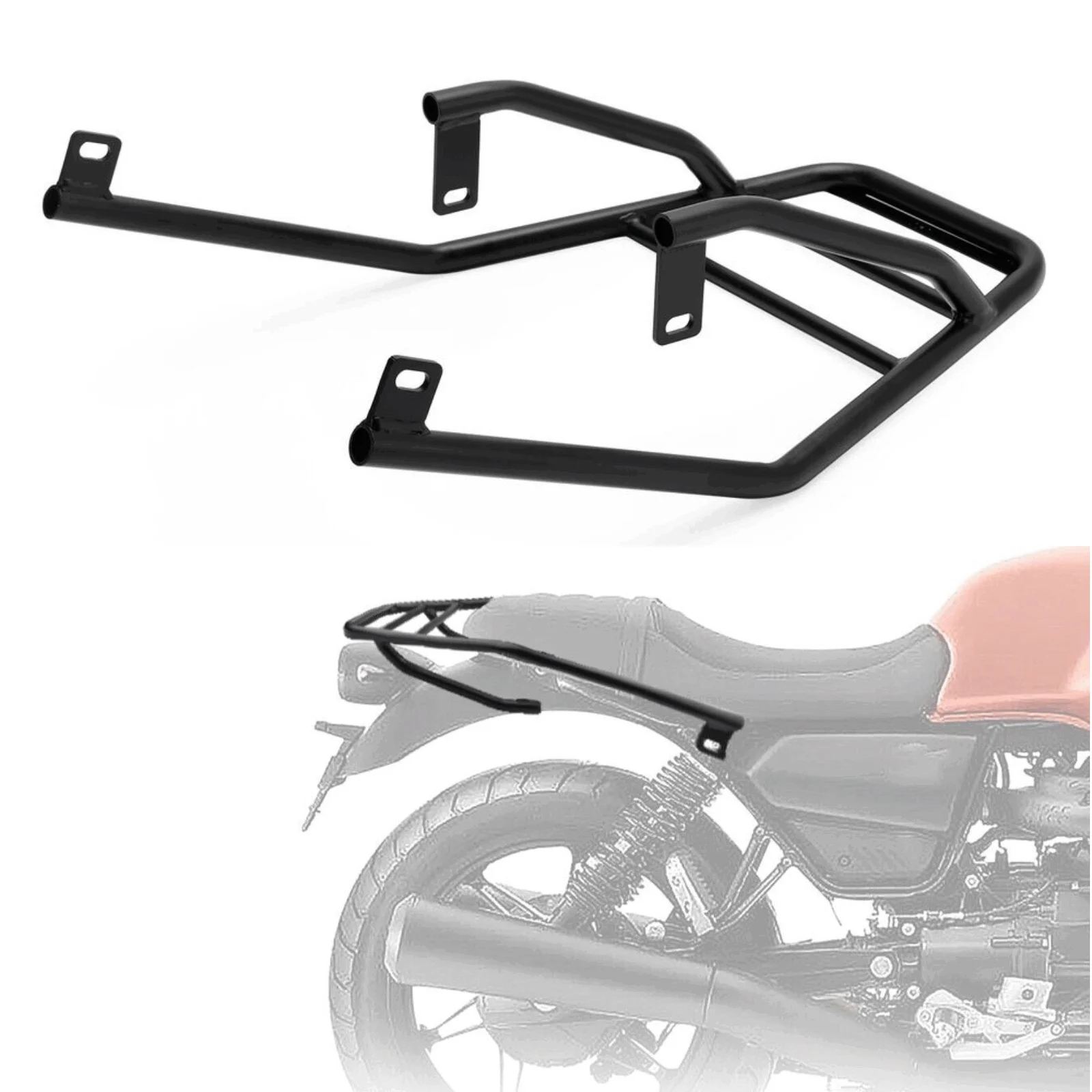 

Rear Luggage Rack Carrier For Moto Guzzi V7 III Classic, Stone & Special 16-2020
