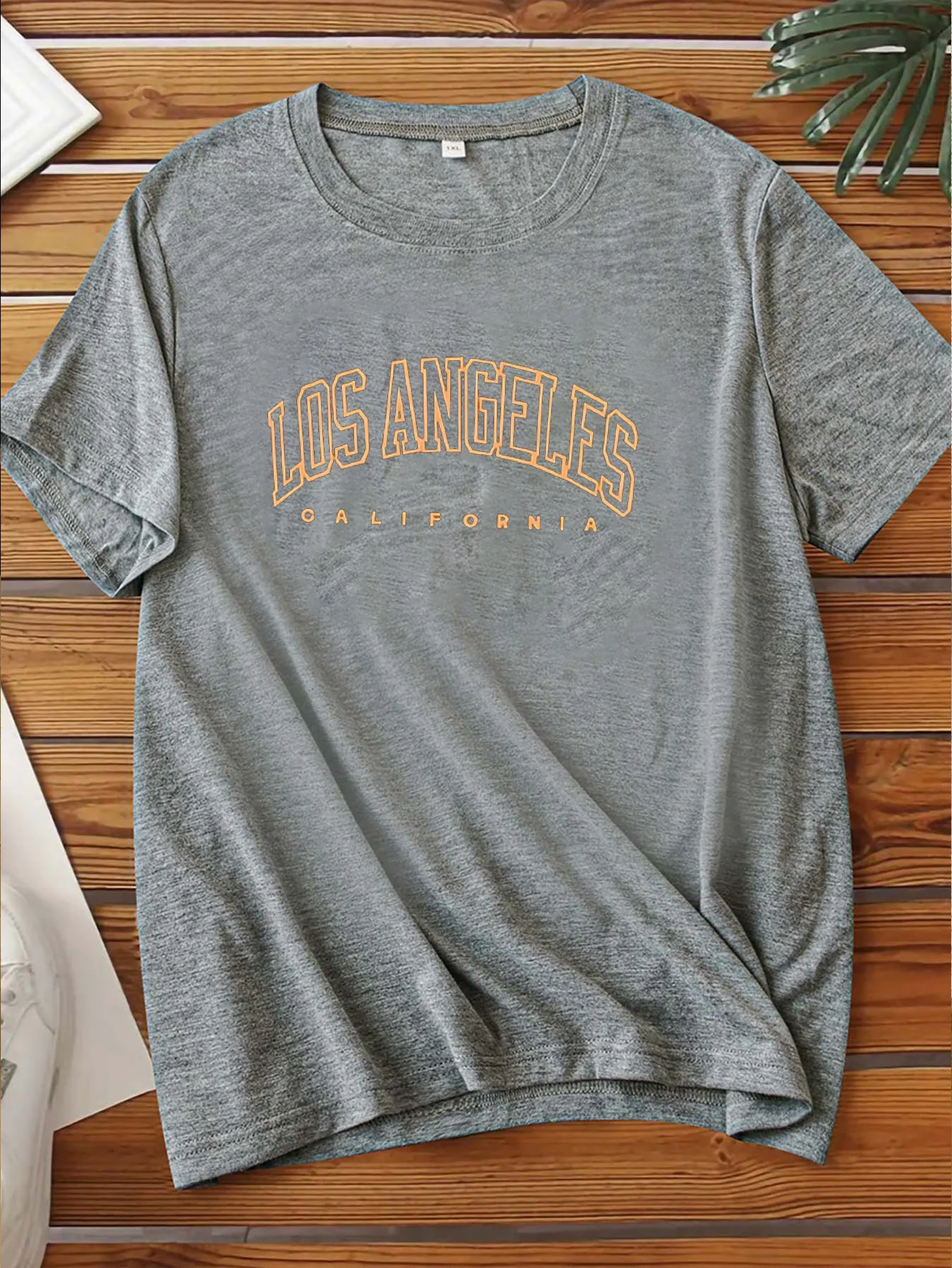 

Женская футболка больших размеров с круглым вырезом и короткими рукавами, с принтом, размеры 1-7XL, удобный повседневный топ для женщин (Fan Gear)