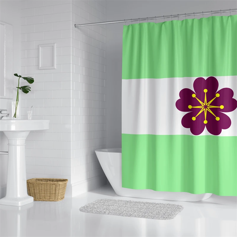 Aertemisi Diamoric Adonian Adonic Cypric Dionysian Shower Curtain Set with Grommets and Hooks for Bathroom Decor