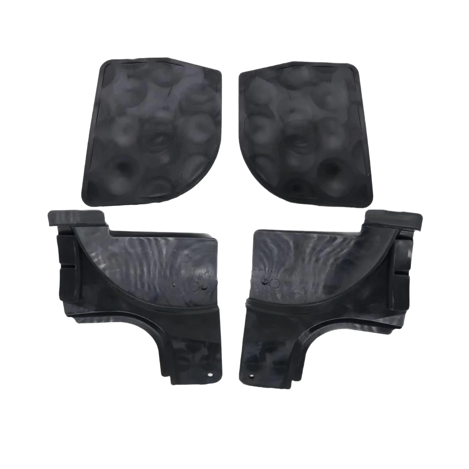 Auto Parts Replacement Outsole Guard Plate 4PCS Set Guard Plate Cover 4 Pieces In Set Practical Design Direct Replacement