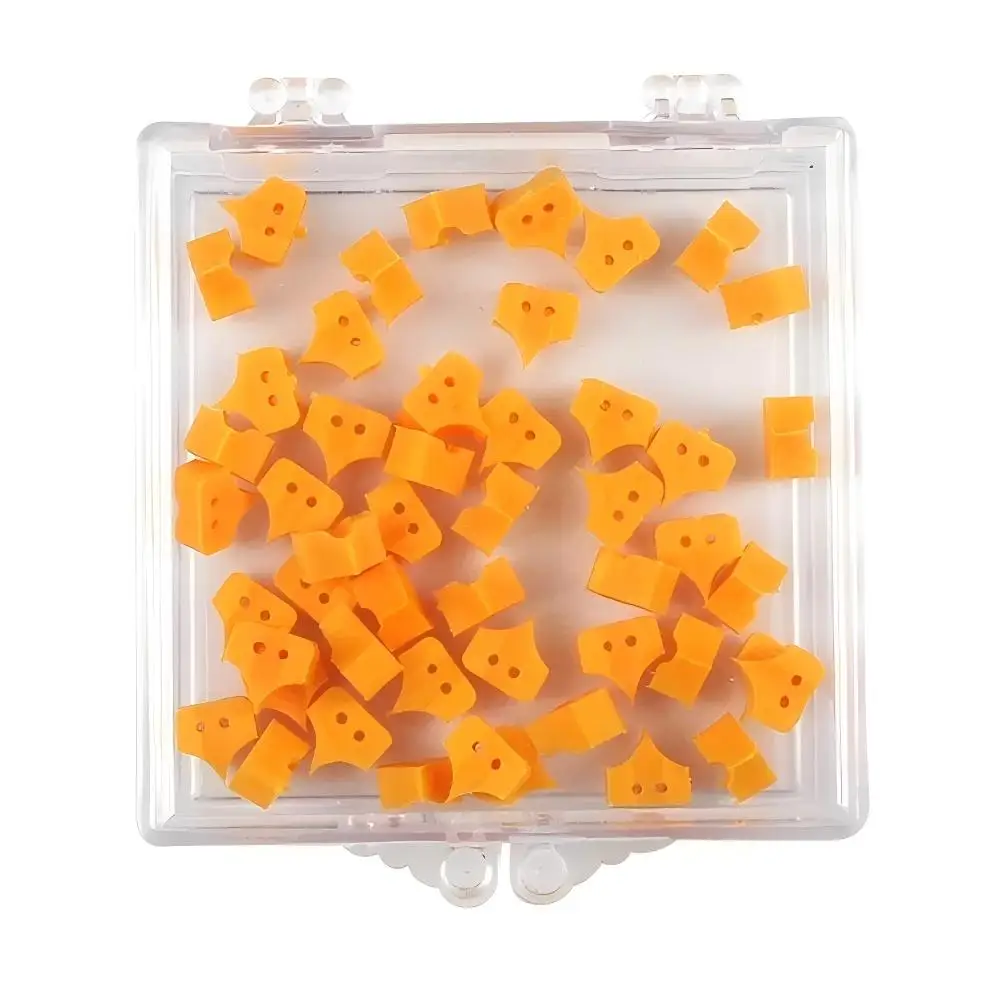 Dental Triangular Gap Wedges Silicone Add-On Wedges Disposable Rubber for Teeth Filling Restoration Clinic Therapy Supplies