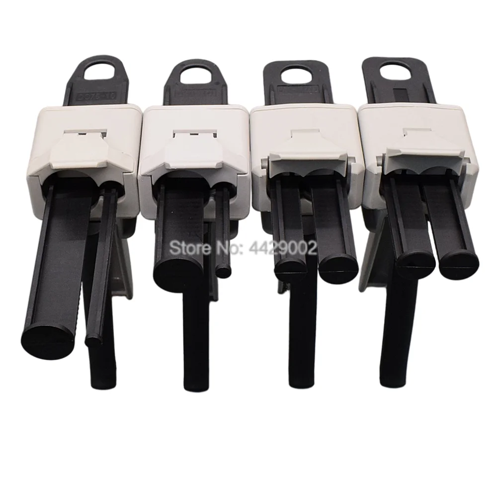 

50 шт. пистолетов для двухкомпонентного клея (AB-клея) 50 мл, 75 мл, дозирующий пистолет-диспенсер 1:1, 1:2, 10:1, ручной аппликатор для эпоксидной смолы, аппликатор для AB-картриджей, пистолет для герметика