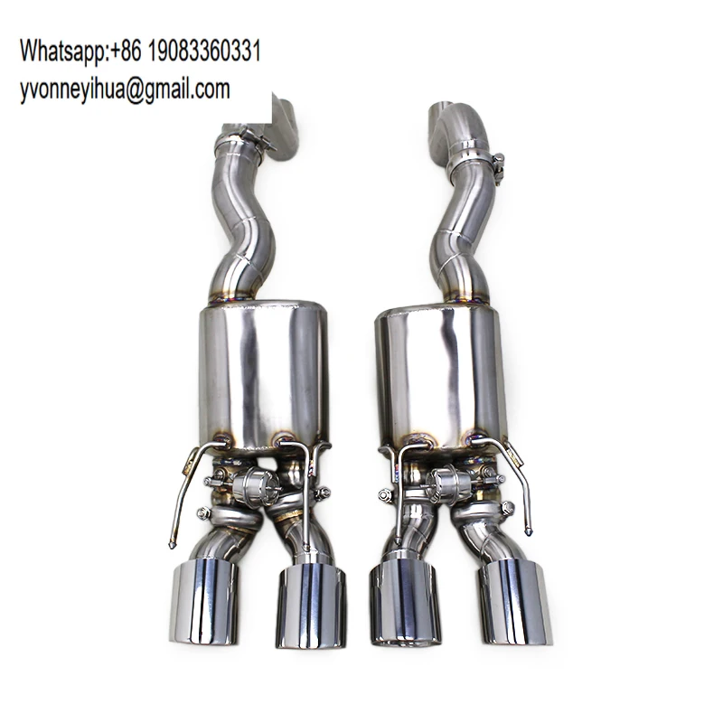 

Выхлопные трубы OBM из нержавеющей стали для Chevrolet Corvette C6 V8 6.2L 2009-2013, система выхлопа Escape