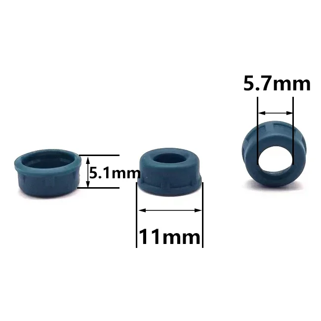 20 pezzi adatti per ford Taurus Nissan Sentra iniettore di carburante parte in plastica tappo pintle kit di riparazione iniettore di carburante 11*5.7*5.1mm VD-PS-31006