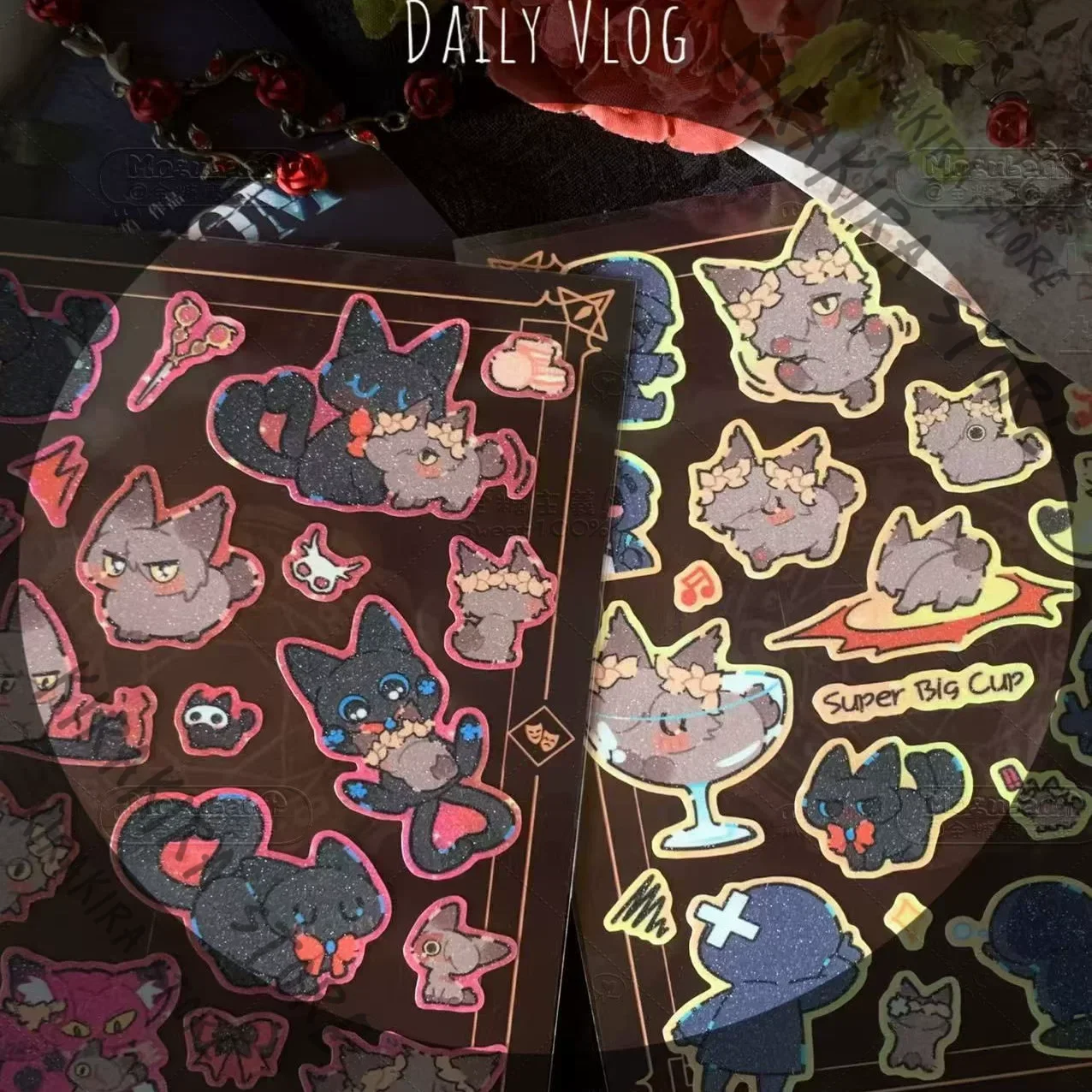 코스프레 데칼 고품질 그림 만화 장식 아크나이츠 라벨 스티커 아트 스티커 만화 상품 마스코트 오타쿠