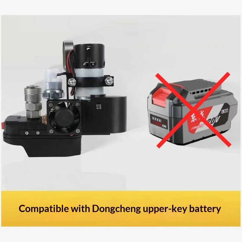 Lithium-elektrische luchtcompressor Mini-pomp Gereedschap Houtbewerking Industrieel gebruik