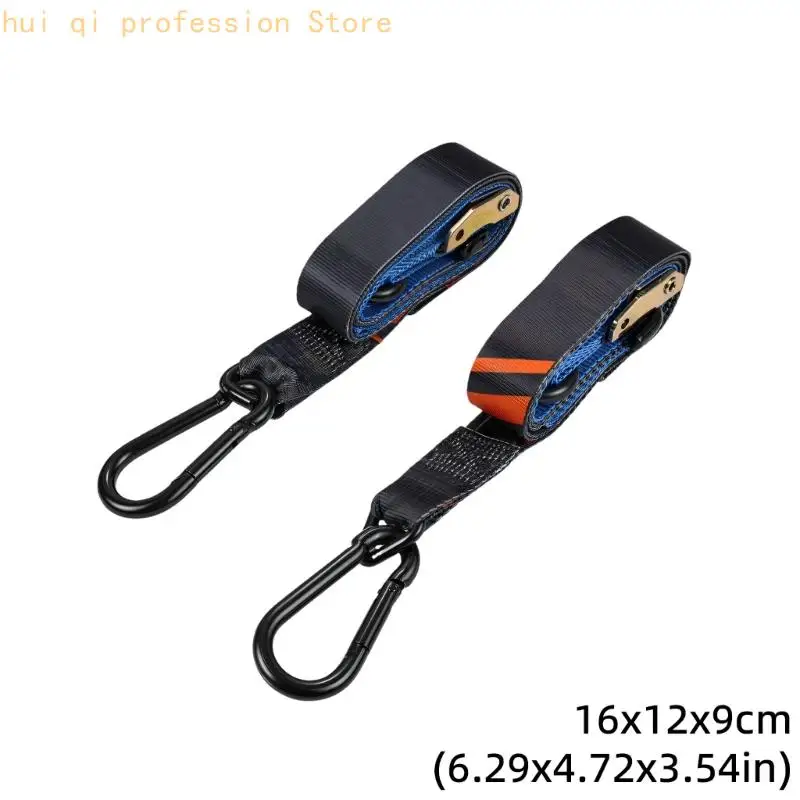 Motorrad-Spanngurt 38 mm verstellbares Gurtband für den Transport H8WE – Detail 6