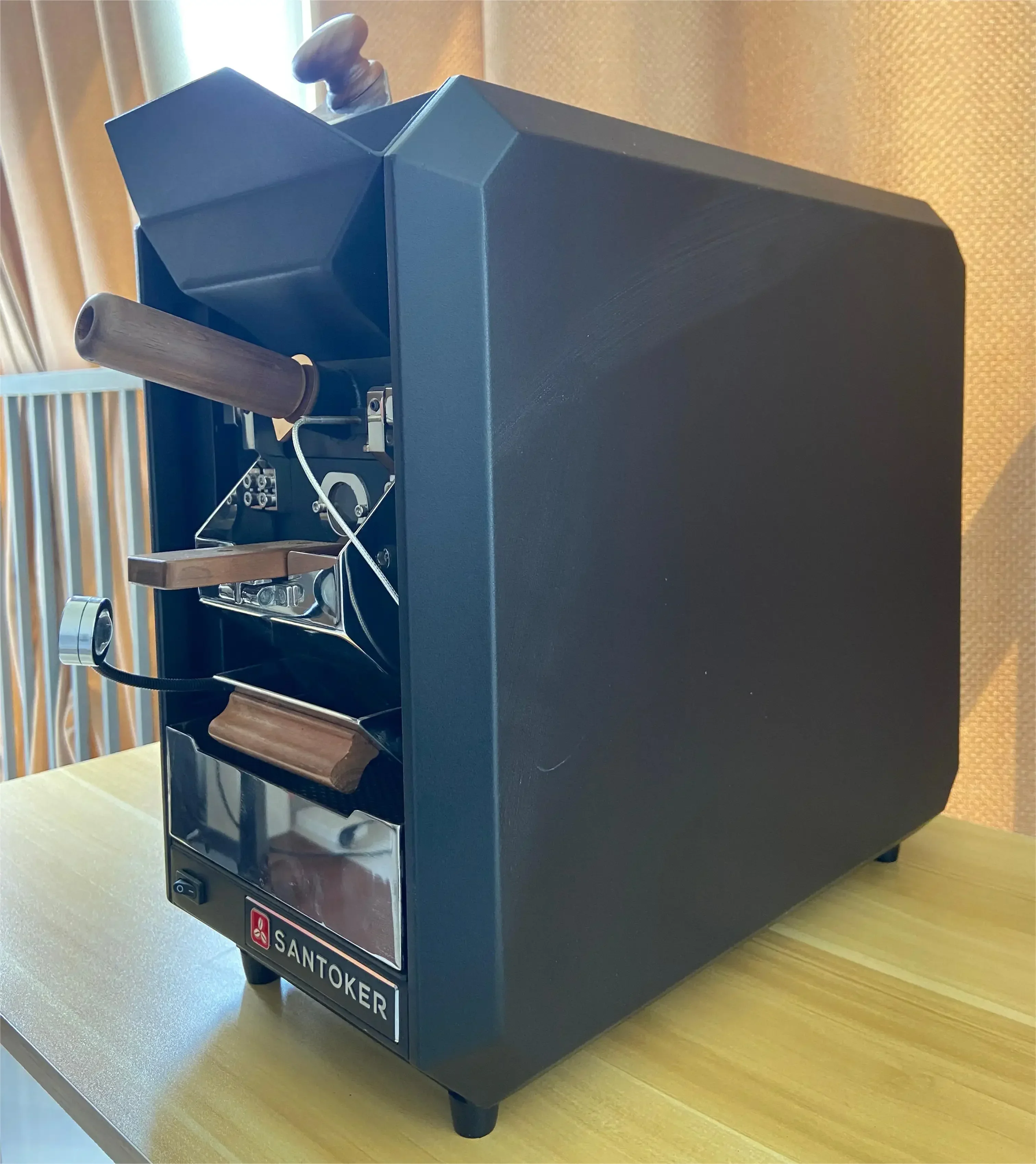 hot sales Wintop 300g Electric Coffee Roaster Machine, Automatic Home Coffee Bean Roaster with Timer, for Beginners 220V