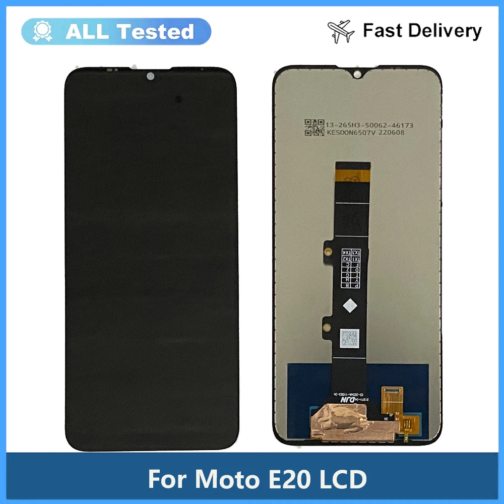 

6.5'' Tested For Motorola Moto E20 XT2155 LCD XT2155-1 Display Touch Panel Screen Digitizer For Moto E20 XT2155-3 Display