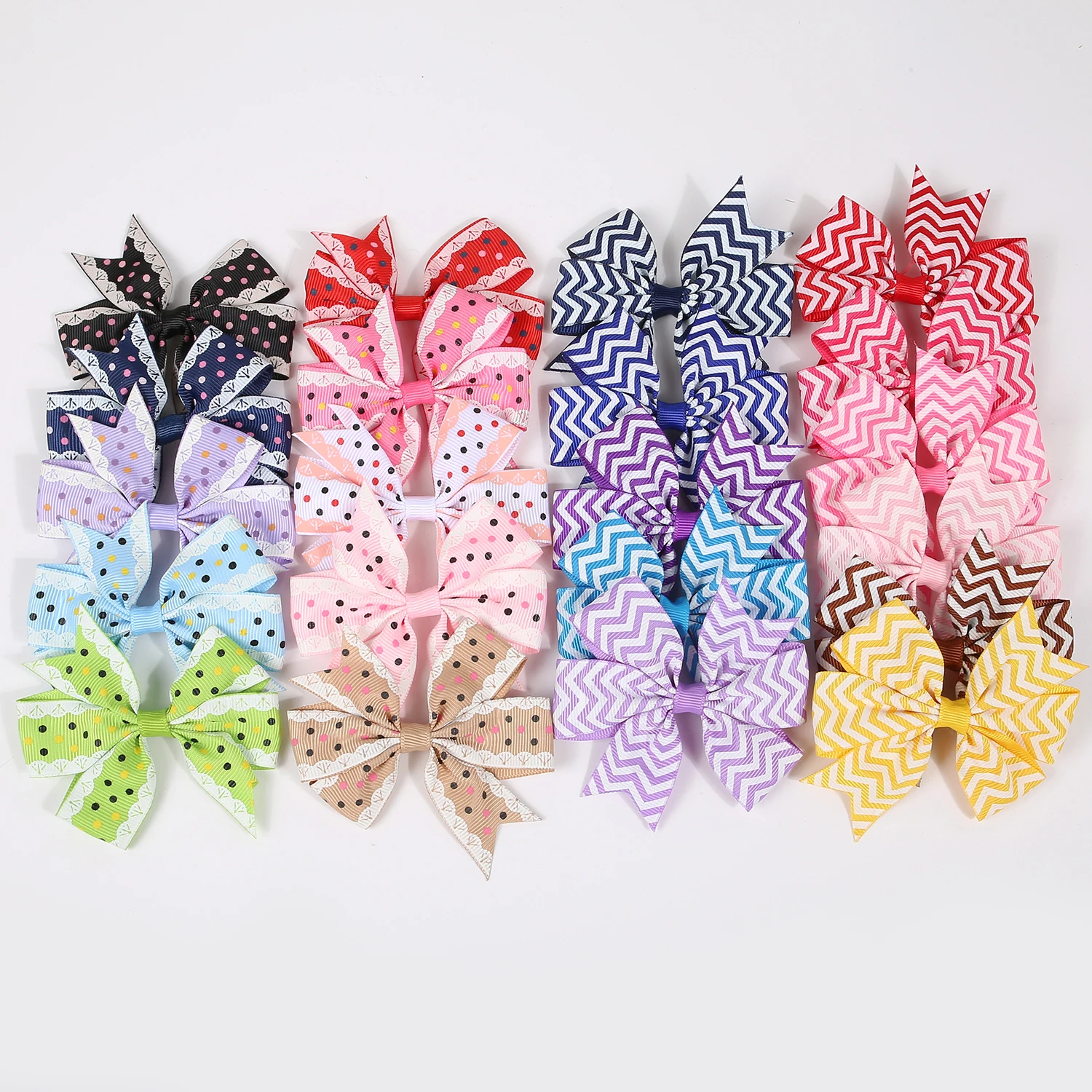 

20 шт., разные цвета, горшок в полоску, бант «ласточка», аксессуары для DIY, зажим для одежды, шляпа, подарочная сумка, коробка, брошь, декор, аксессуары