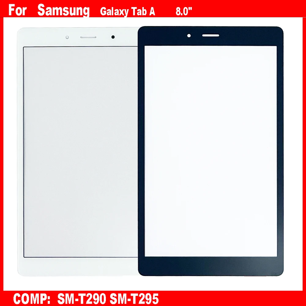 

AAA For Samsung Galaxy Tab A 8.0 2019 SM-T290 SM-T295 T290 T295 Touch Screen Panel Tablet Front Outer LCD Glass Lens With OCA