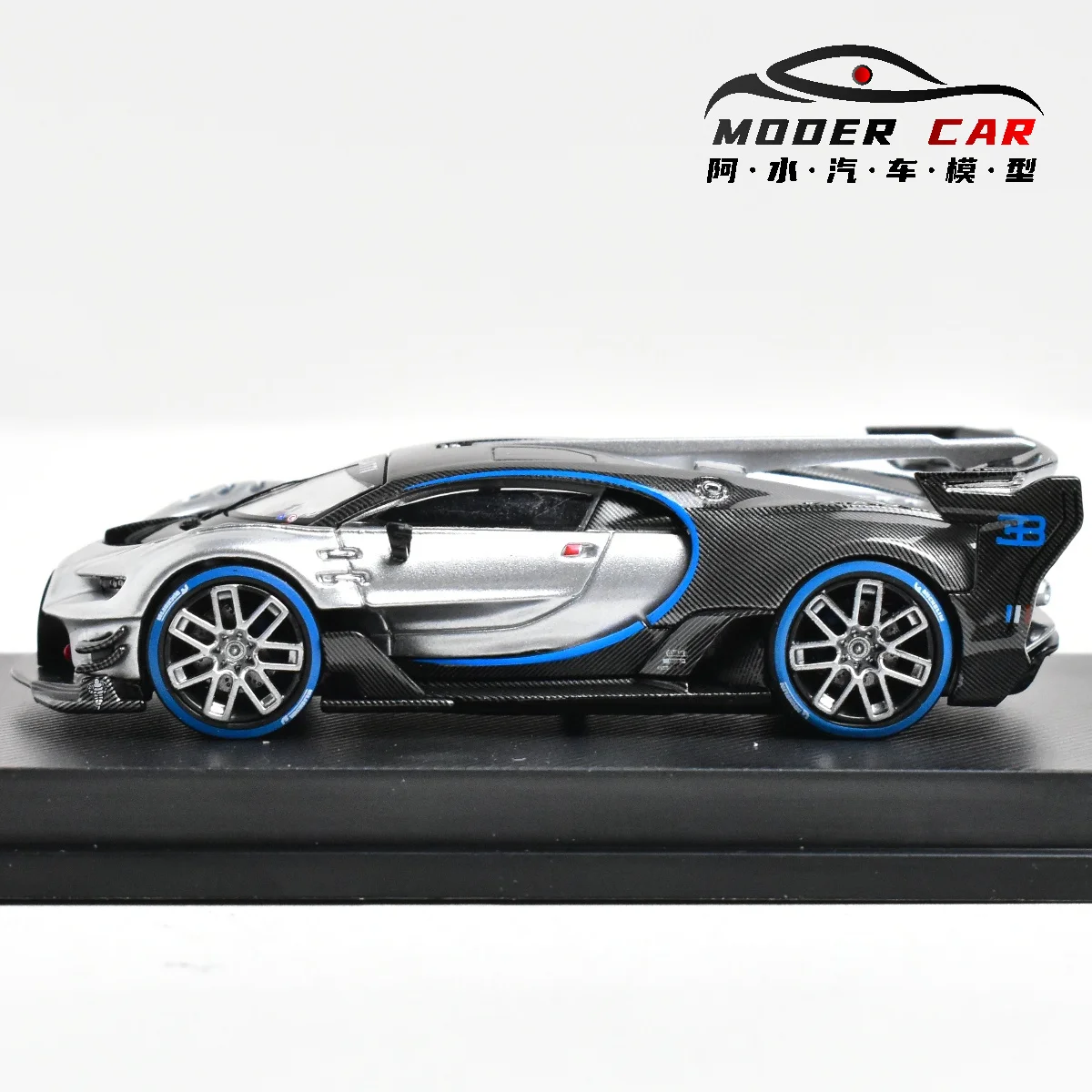 Mj 1:64 Bugatti visonGT Diecast Model Car