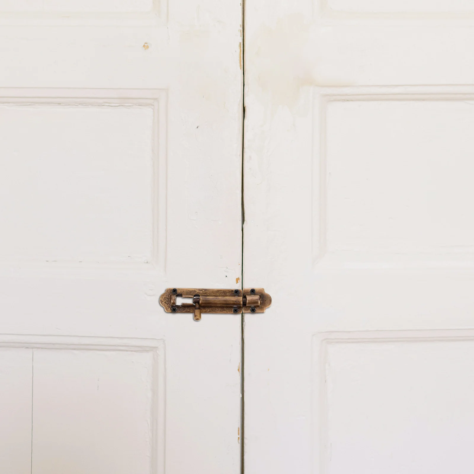 

1Set Style Door Latch Heavy Duty Security Hardware Vintage Lock Slide Bolt Latch Wooden Doors Windows Decor