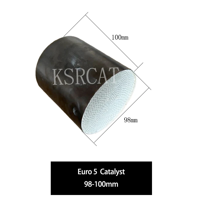 

Euro 5 Metallic Catalyst 200 CPSI honeycomb CAT 98*100mm catalytic converter filter exhaust system engine parts