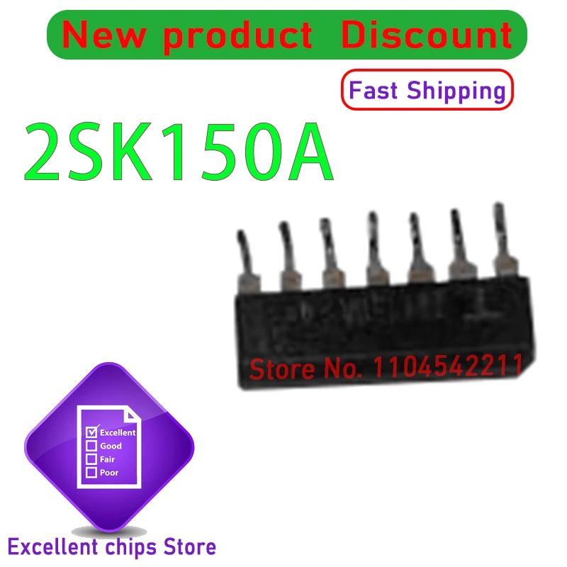 

1pcs/Lot 2SK150A 2SK150 DIP-7 New original