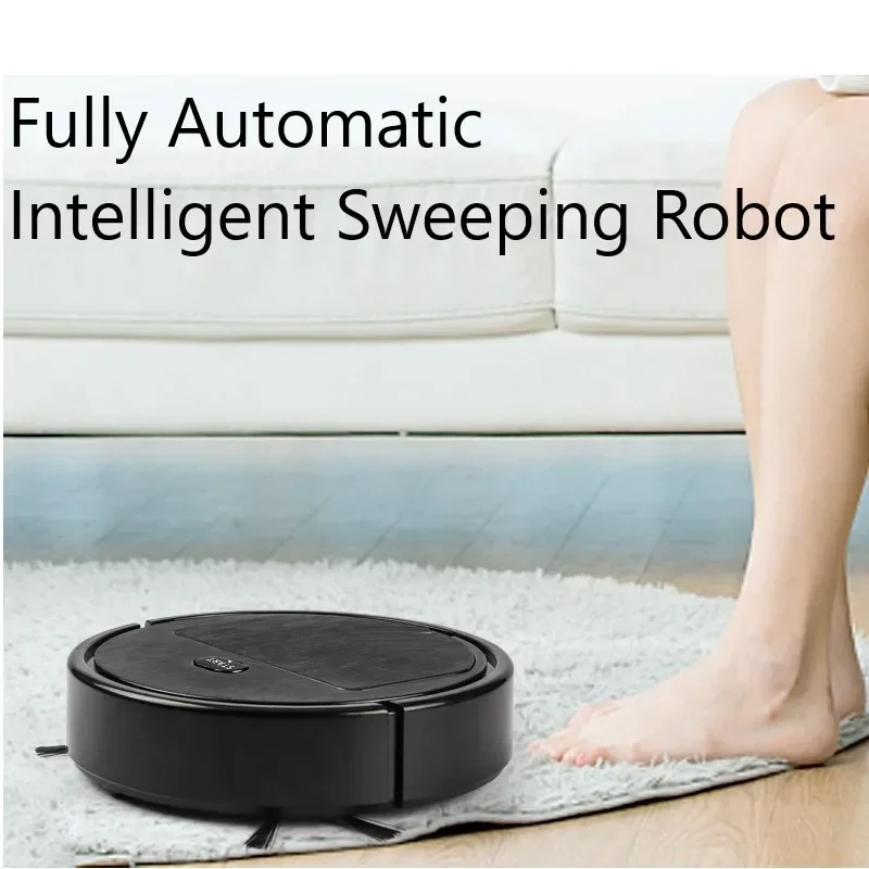 2025 Automatic Cleaner Sweeping Robot Sweep Vacuum Cleaner Mopping The Floor Mini Cleaner Home Use Intelligent 3 In1 Sweeper