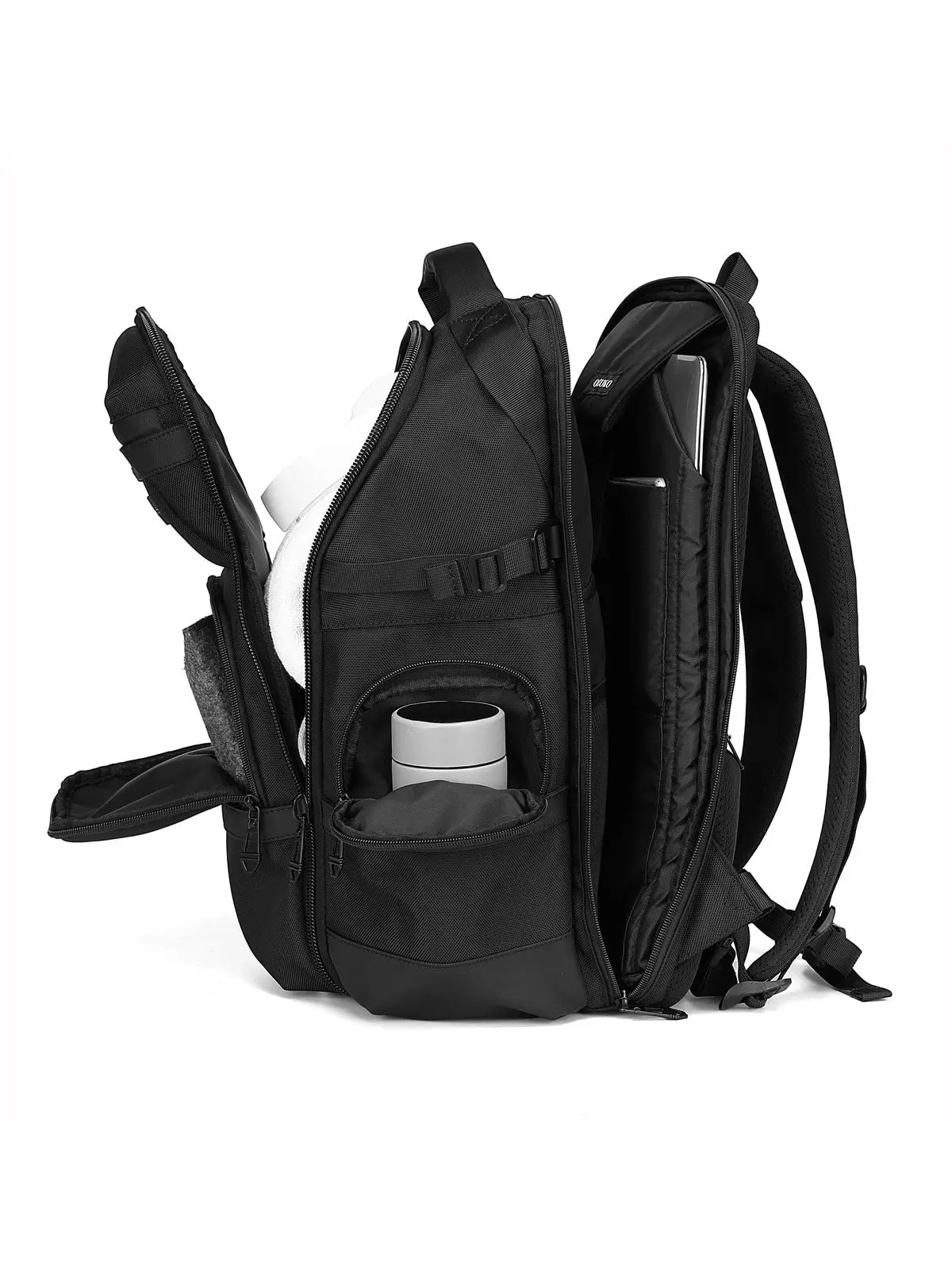 OZUKO Large Capacity Shoulder Bags for Male Waterproof Chest Bag Tactical Sling Messenger Bags Men Outdoor Sports Crossbody Bag