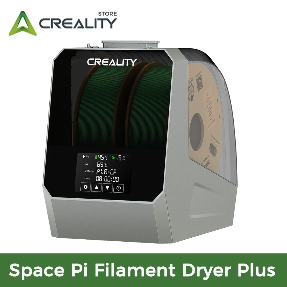 Creality New Space Pi Filament Dryer Plus Upgraded Two Rolls Capacity Double Drying Two Rollscapacity for 2KG Filament