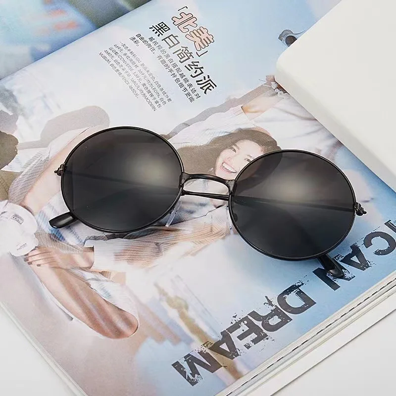 okrągłe metalowe okulary przeciwsłoneczne dla mężczyzn i kobiet, okulary przeciwsłoneczne w stylu retro, popularne okulary wędkarskie, modne okulary rekreacyjne, UV400